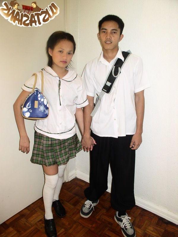 14P Asian schoolgirl gets hardcore experience