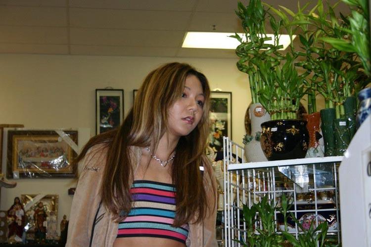 16P Asian redhead getting deep fucked with thick cock