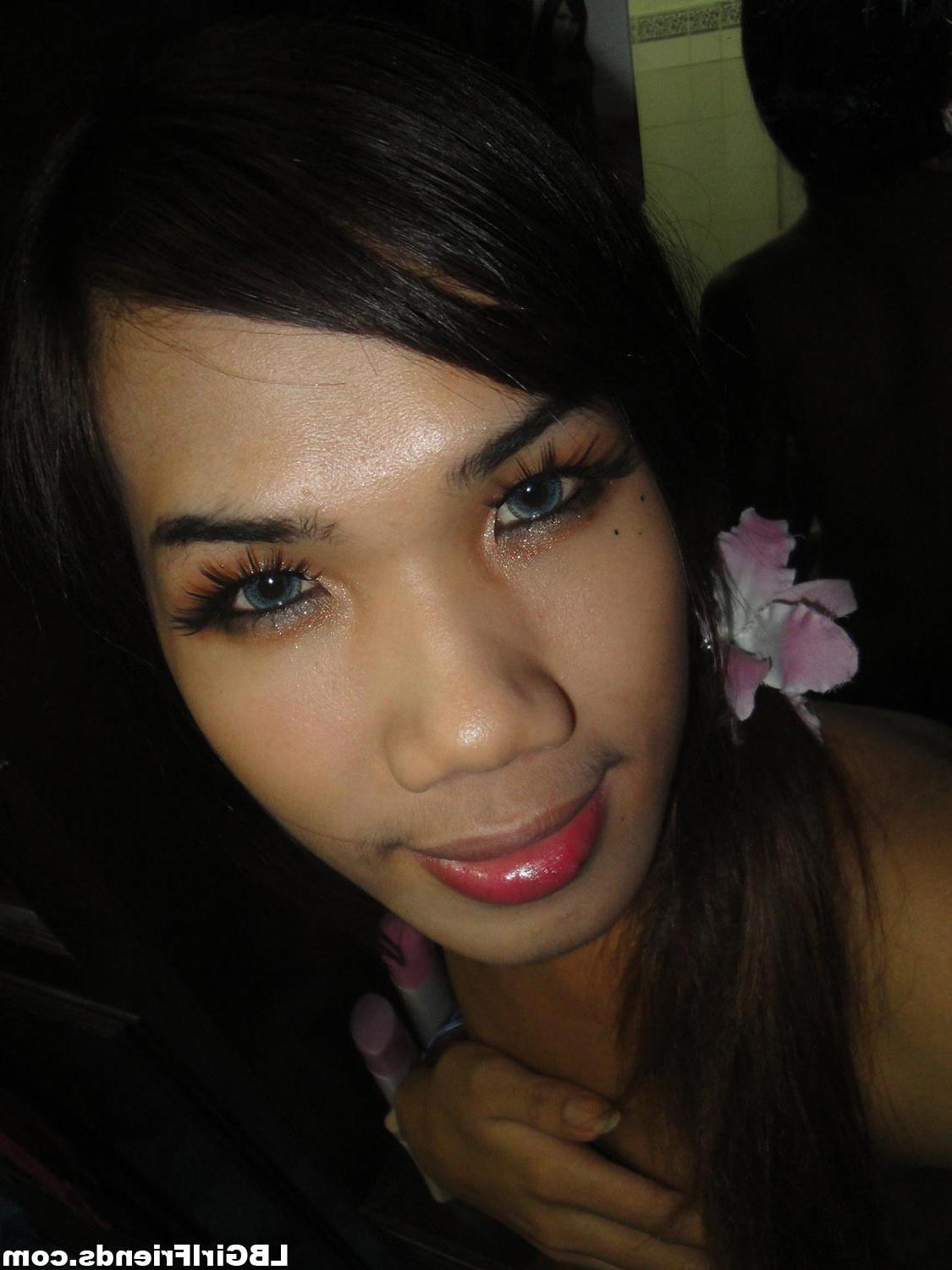 16P Crazy pigtailed amateur asian ladyboy exgirlfriend experience