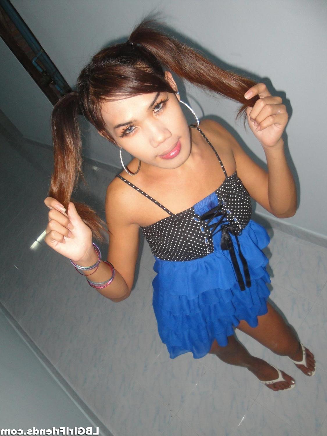16P Crazy pigtailed amateur asian ladyboy exgirlfriend experience