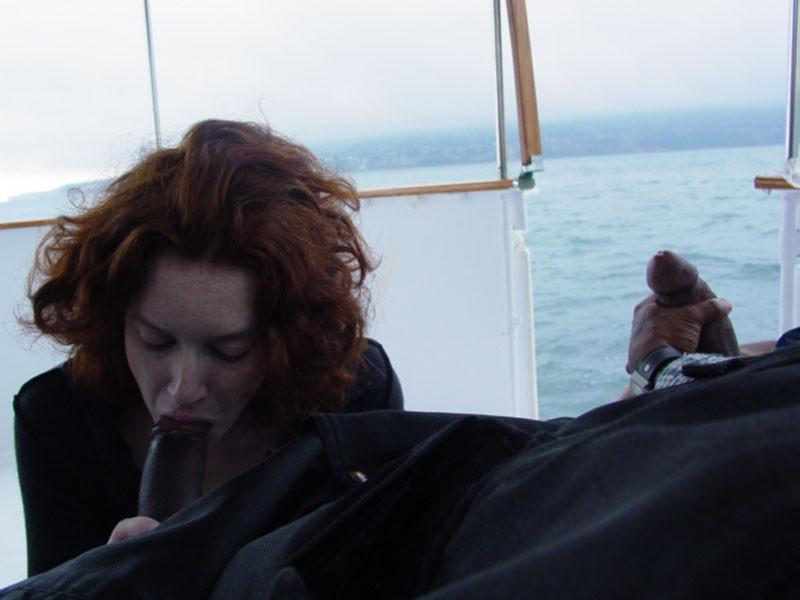 20P A slim gal on the yacht