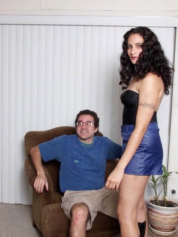 16P Hairy mature does lap dance hard and gets naked