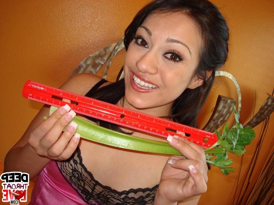 17P Cock riding Rachel Milan gets deep throat training and a facial