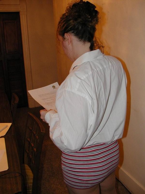 16P Hidden office cam catches great upskirts of hairy secretary cunt