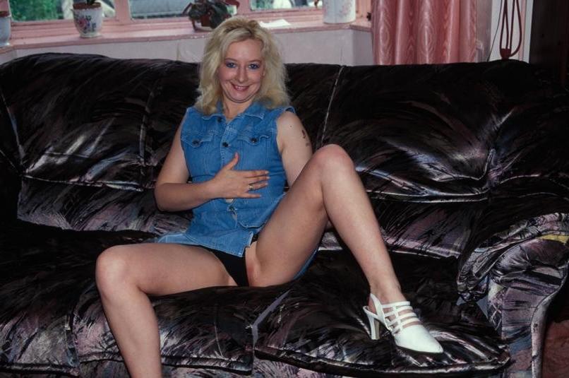 17P Dirty Blonde Mom Strips And Shows Off Her Pert Ass