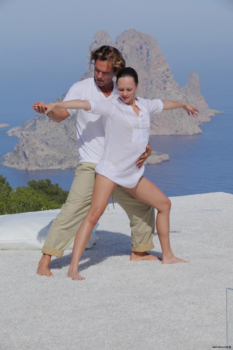15P Babe in hardcore erotic after yoga session