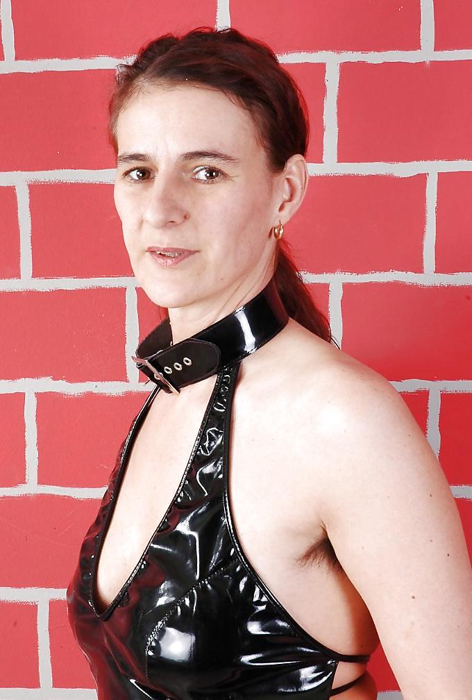 20P Horny Hairy Latex Mature MILF 001