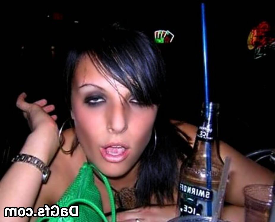 12P Drunk girl smoking