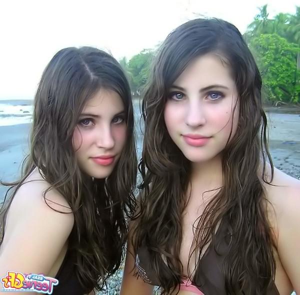 15P Very happy amateur teens with perfect bodies strip