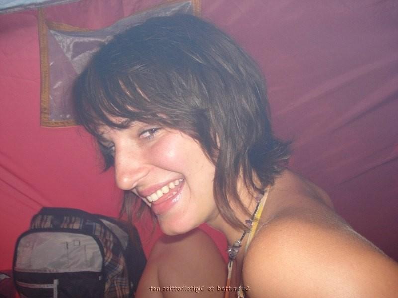 15P Very happy amateur teens with perfect bodies strip