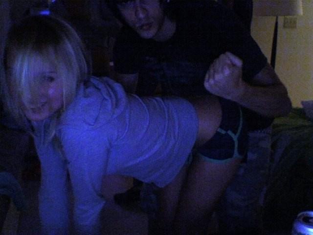 15P Very happy amateur teens with perfect bodies strip