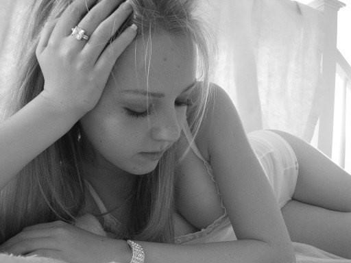 15P Gorgeous blonde teen with small tits posing on camera naked