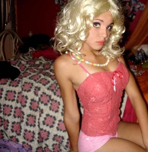 15P Gorgeous cute teen with big tits posing on camera