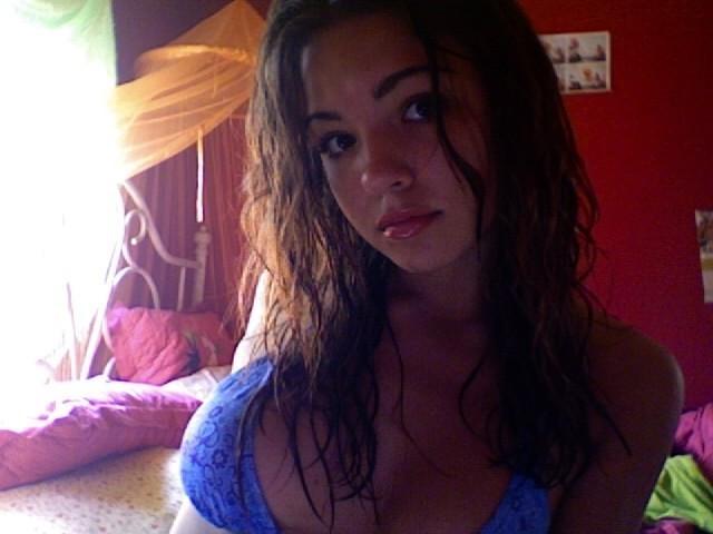 15P Sexy nextdoor girlfriends posing and smiling on camera