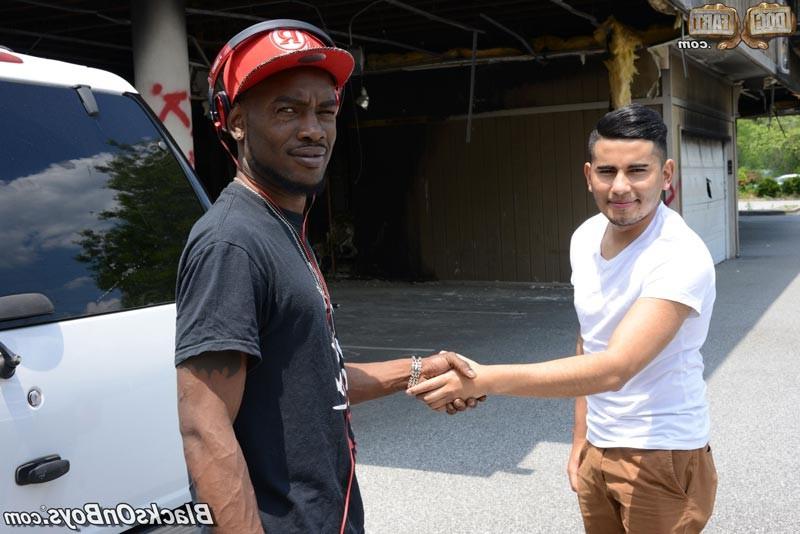 15P Black Guy Stuffs a Latin Boy