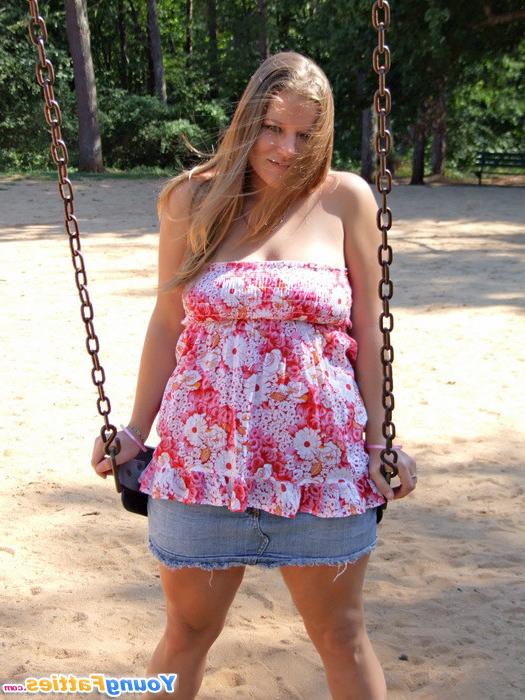 12P Adventurous young fat girl gets stripped in public