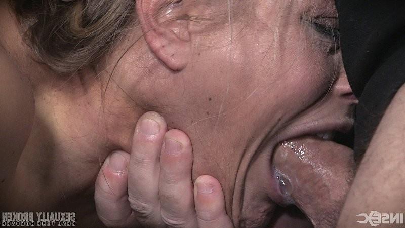 16P Angel Allwood busty blonde is spread bound and double dicked in 