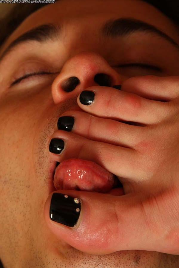 16P Prurient smoking babe loves making guys feel as if they were her slaves