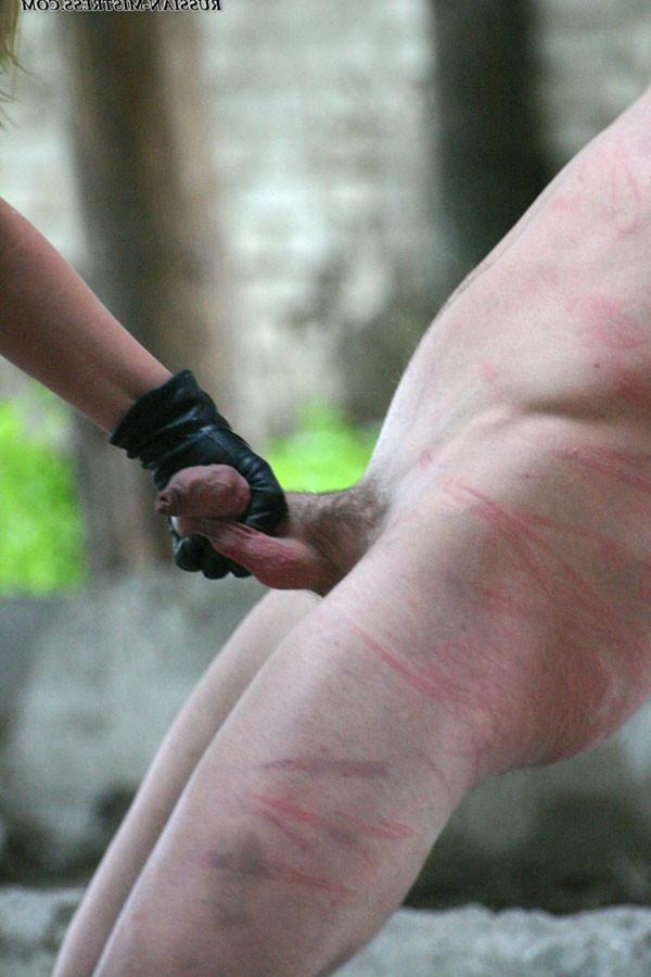 16P Noone will save this poor naked freak of Tanyas cruel hands here in the ruins