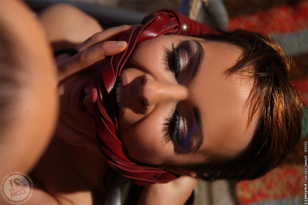 25P Girls being caned, whipped, waxed, tied up, lifted into mid-air, while the sexy 