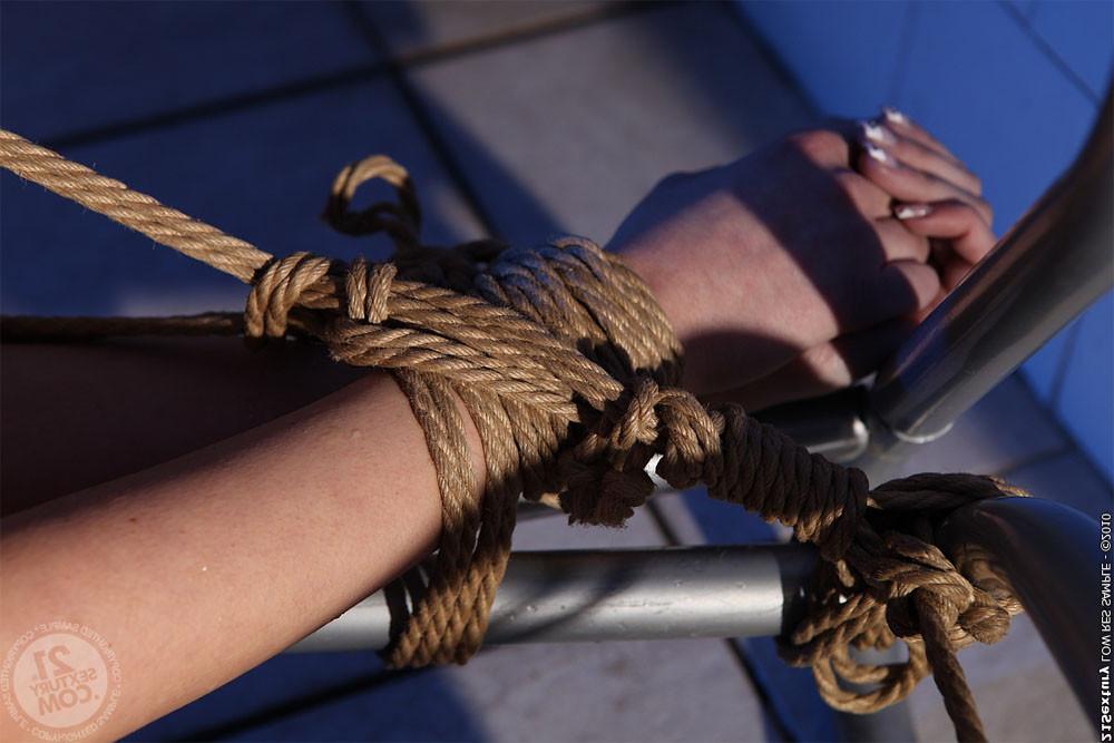 25P Girls being caned, whipped, waxed, tied up, lifted into mid-air, while the sexy 