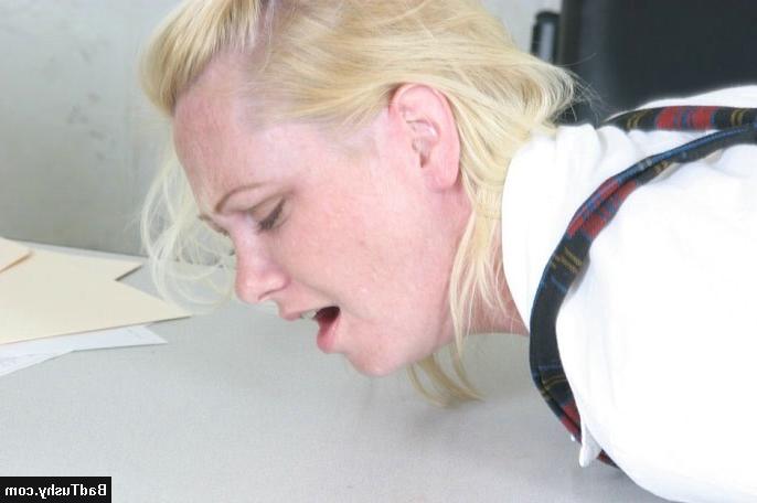 16P Bad schoolgirl spanked by her teacher