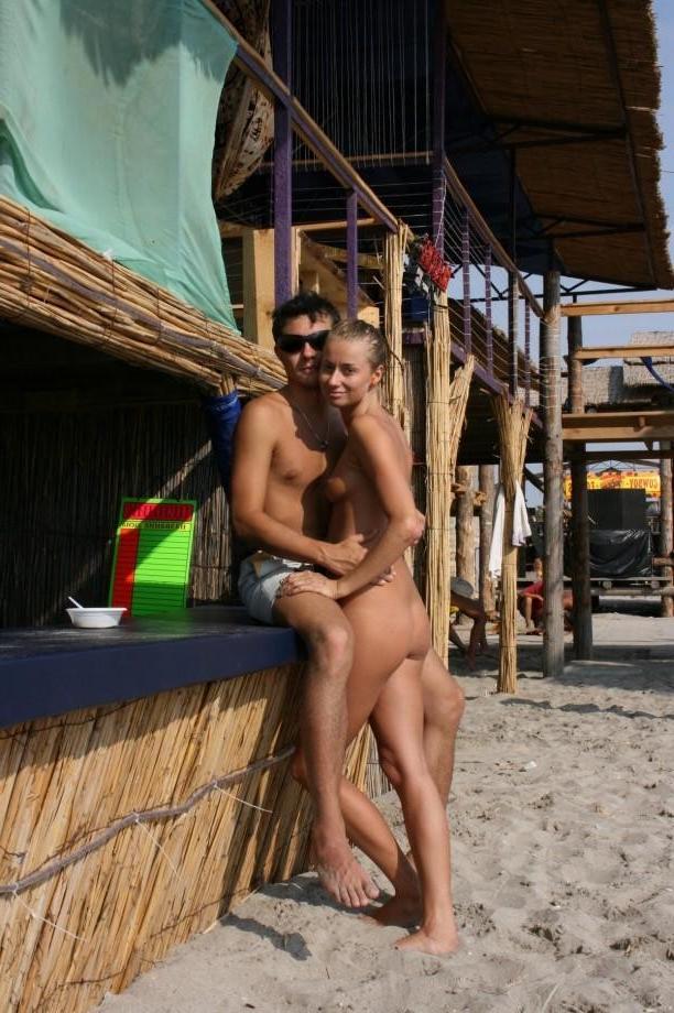 15P Watch these smooth nudists play at a public beach
