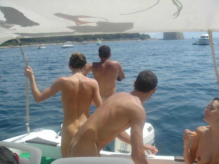 15P Having fun is easy at the beach for two nude girls