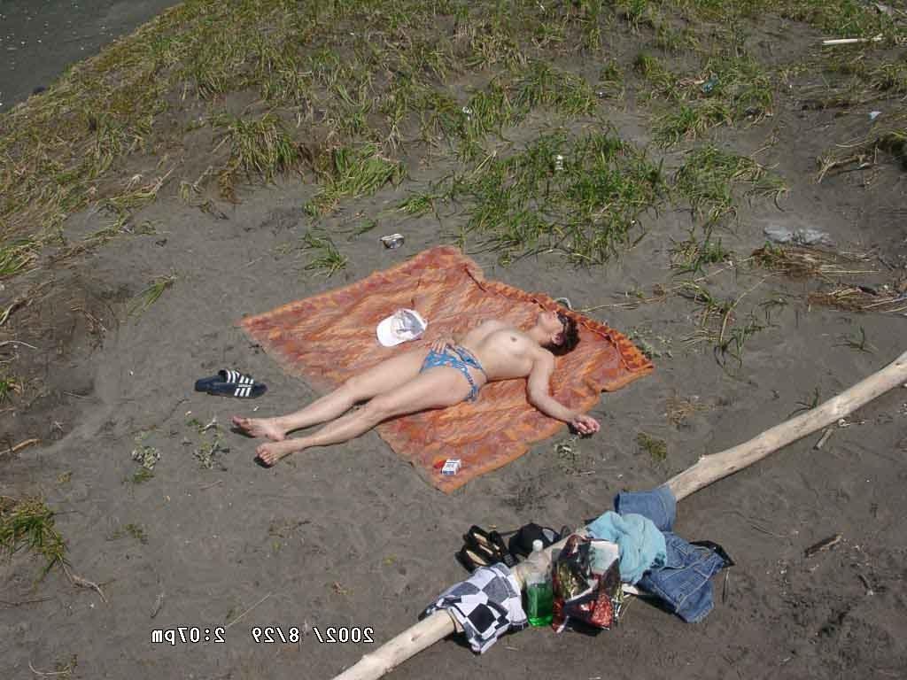 15P Nudist teen friends frolic around at a nude beach
