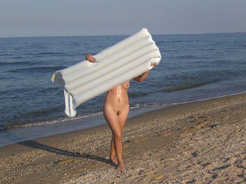 15P Nudist teen friends frolic around at a nude beach