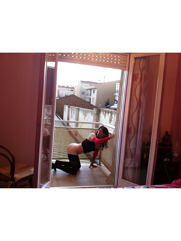 25P Nude in the window 