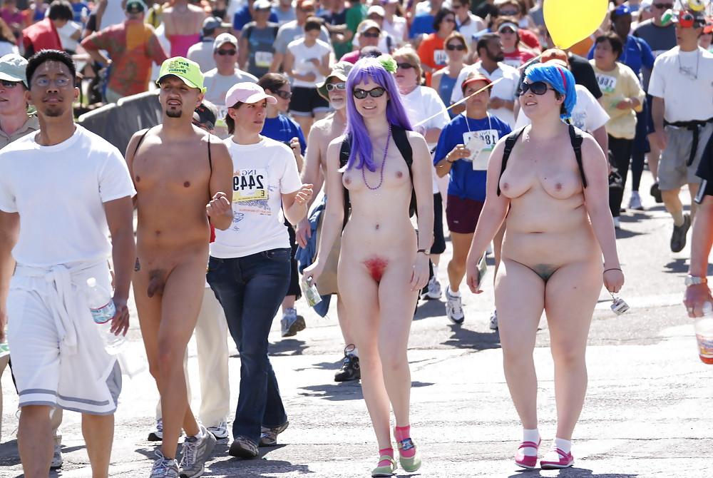 25P Naked bike protest