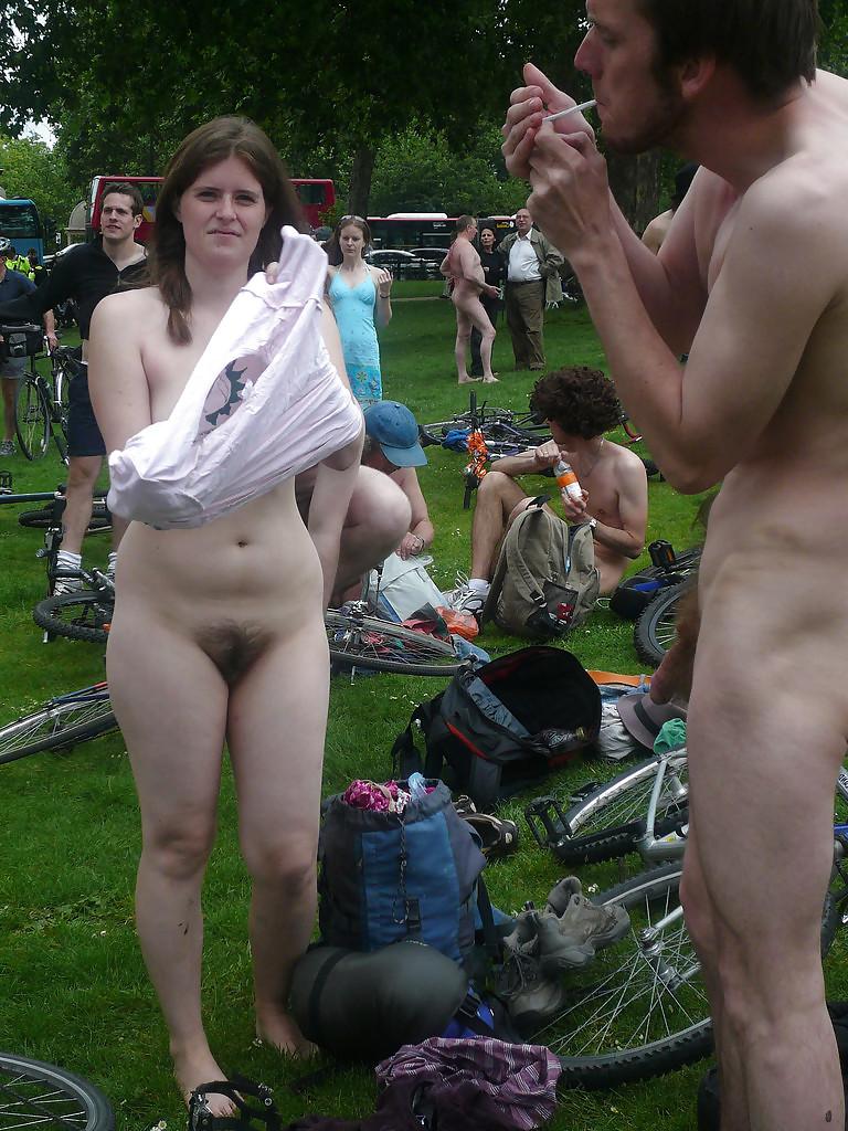 25P Naked bike protest
