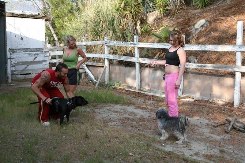 17P Nasty married couple seducing a shy coed into threesome ffm orgy