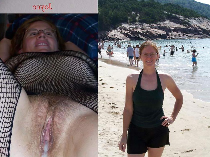 25P Dressed and undressed mature milf