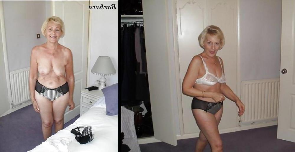 25P Dressed and undressed mature milf