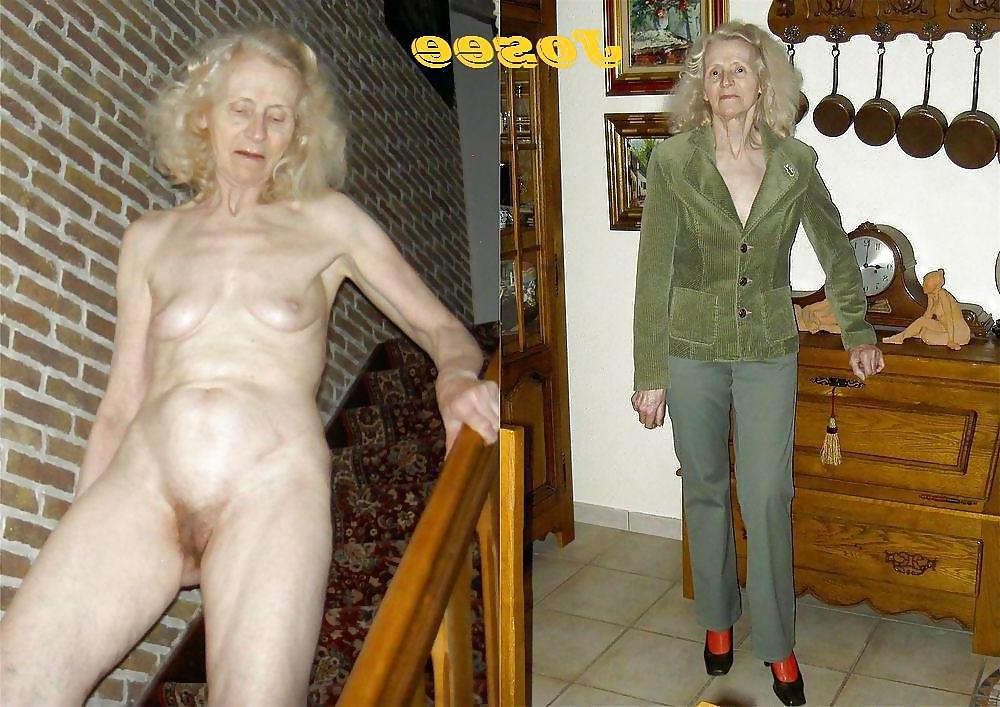 25P Dressed and undressed mature milf