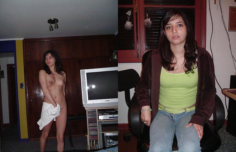 25P Dressed and undressed mature milf