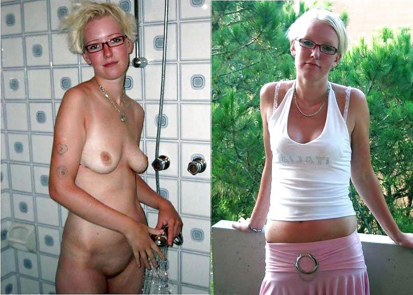 25P Dressed and undressed mature milf