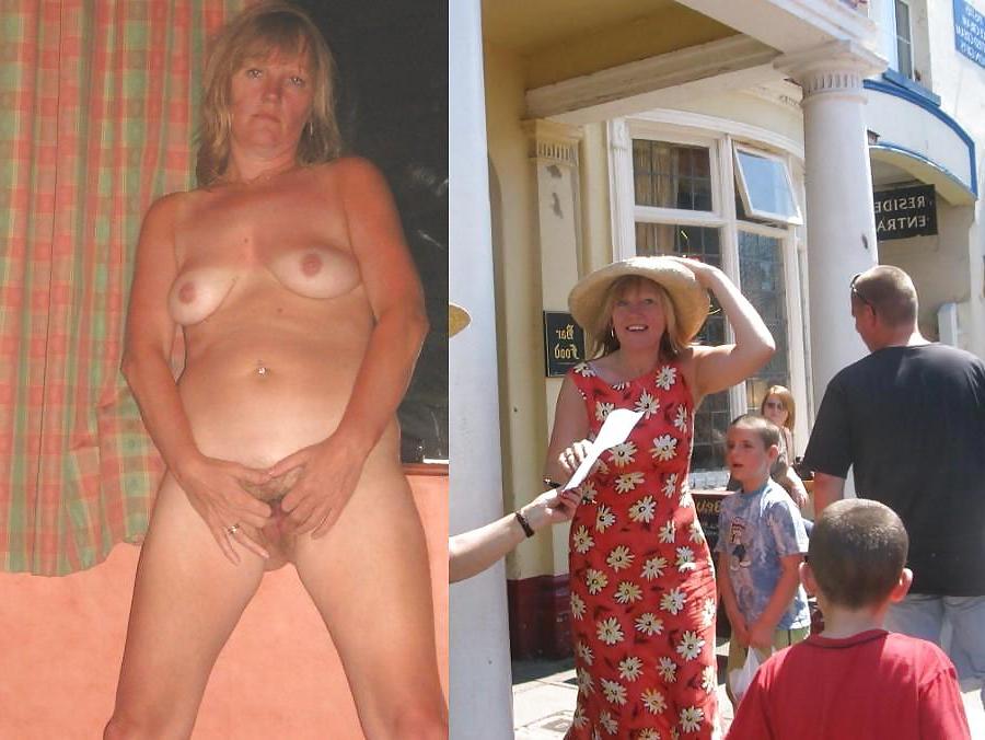 25P Dressed and undressed mature milf