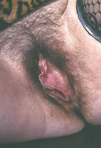 6P Hairy Brunette
