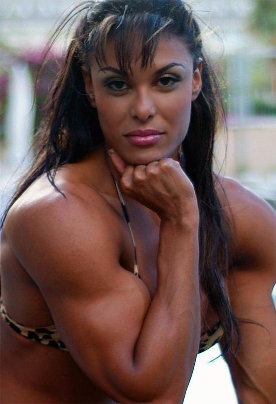 12P Amazon Fitness Goddess with sensual muscular body