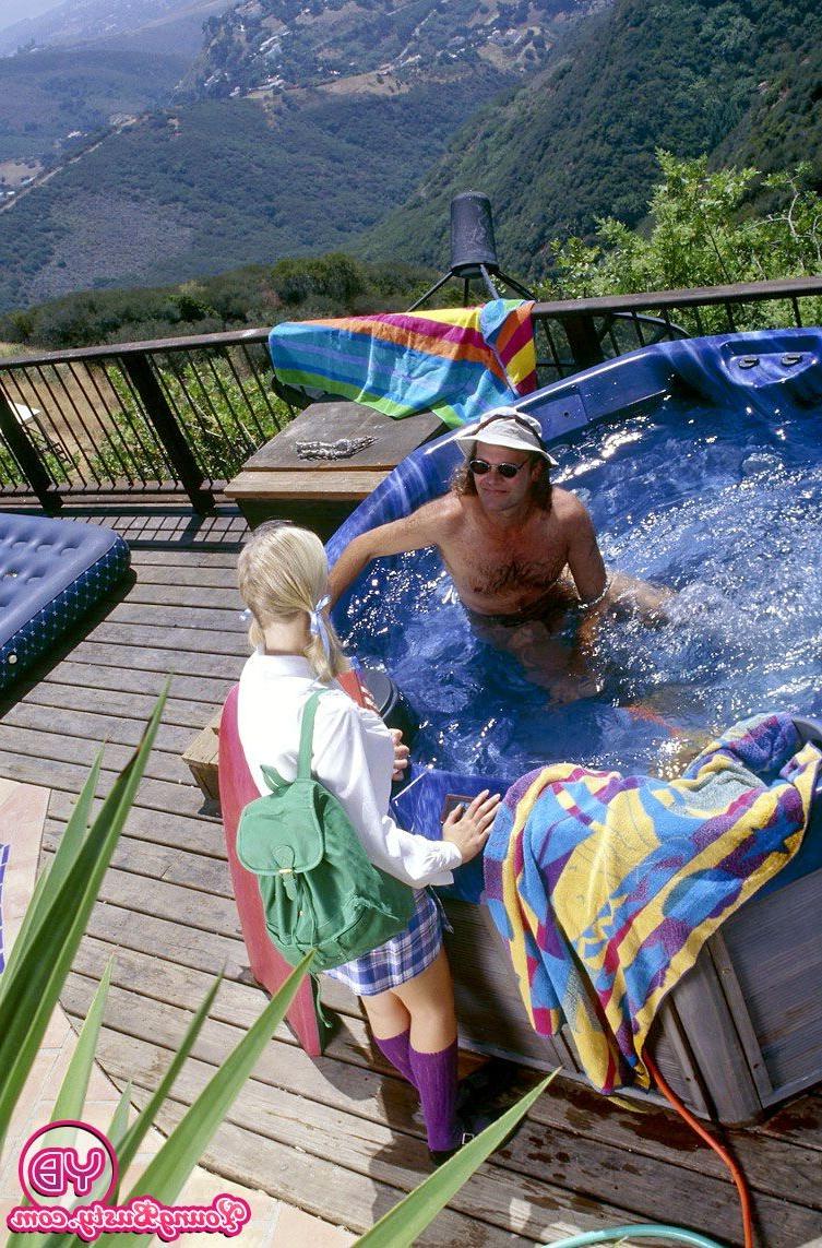 14P Busty Swedish schoolgirl getting fucked in the swimmingpool