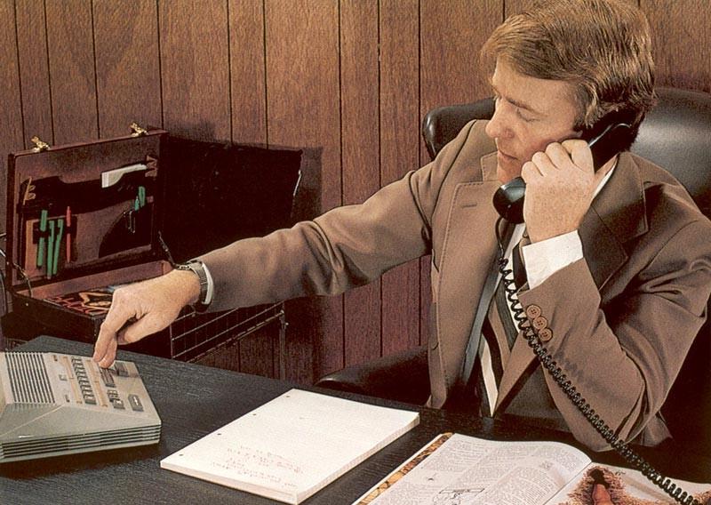 16P Eighties secretary fucking her two chiefs