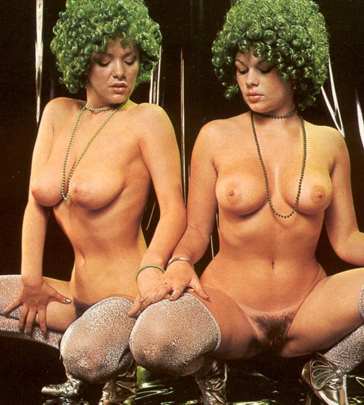 16P Two lesbian bush nymphos oiled up and doing it all
