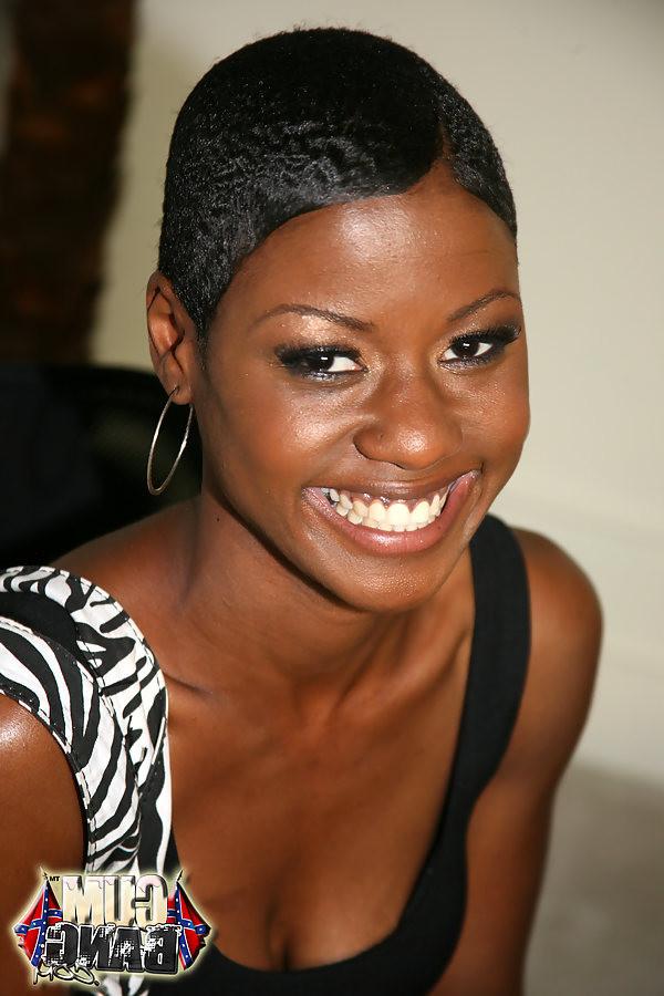 18P short haired ebony getting bukkaked by ten racist white dudes