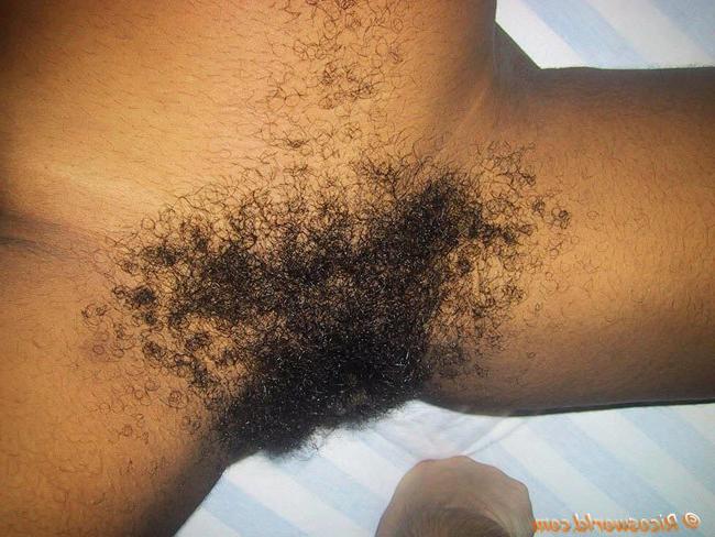 15P Massively hairy  bush on this black chick