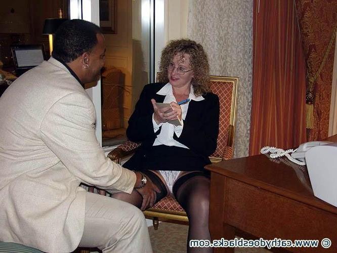 16P Hot secretary cumfilled by Black businessman