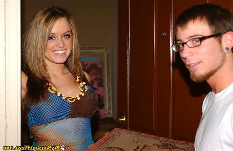 15P Busty blonde slut Nicole fucks a big and tasty meat pole