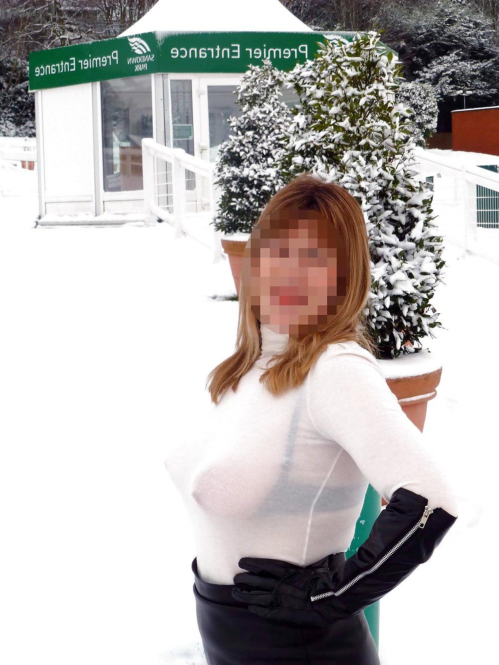 12P Leather skirt